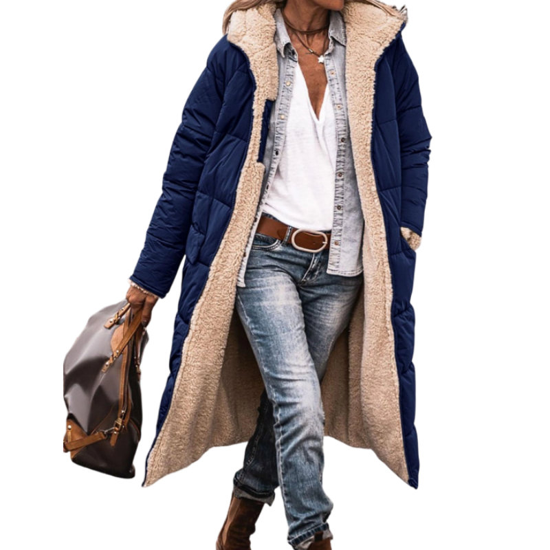 đąđ50 % rabatt!!!đïžâšVĂ€ndbar, vadderad slim fit-kappa med huva