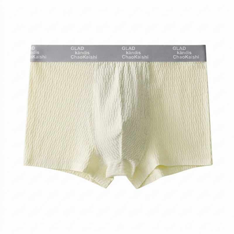 3 stycken bubbelbomulls boxer Shorts för män