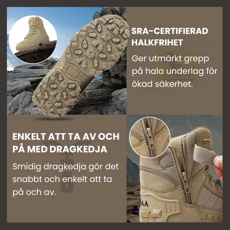 📢50% rabatt – Begränsad tid!🔥Vattentäta skyddskängor för män – punkteringsskydd och slitstark design