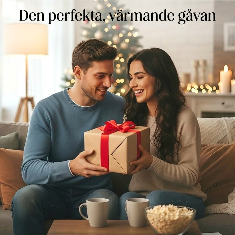 ❄️ Fluffig Vintermössa Dam med Matchande Halsduk – Mjukt Vinterset