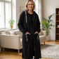 🍂Höstens exklusiva erbjudande · -50% | Damernas Långa Huvtröja – Modern Oversized Hoodie Jacka för Vardag, Shopping & Höstpromenader