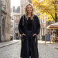 🍂Höstens exklusiva erbjudande · -50% | Damernas Långa Huvtröja – Modern Oversized Hoodie Jacka för Vardag, Shopping & Höstpromenader