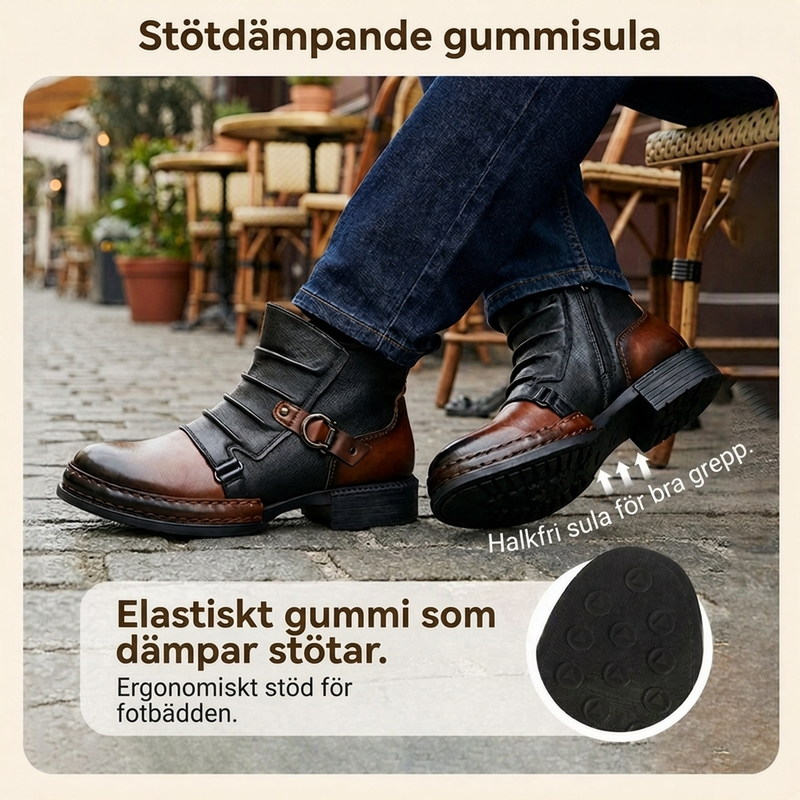 Nyhetserbjudande✨|Klassiska herrboots med dragkedja – tidlös stil och bekväm passform