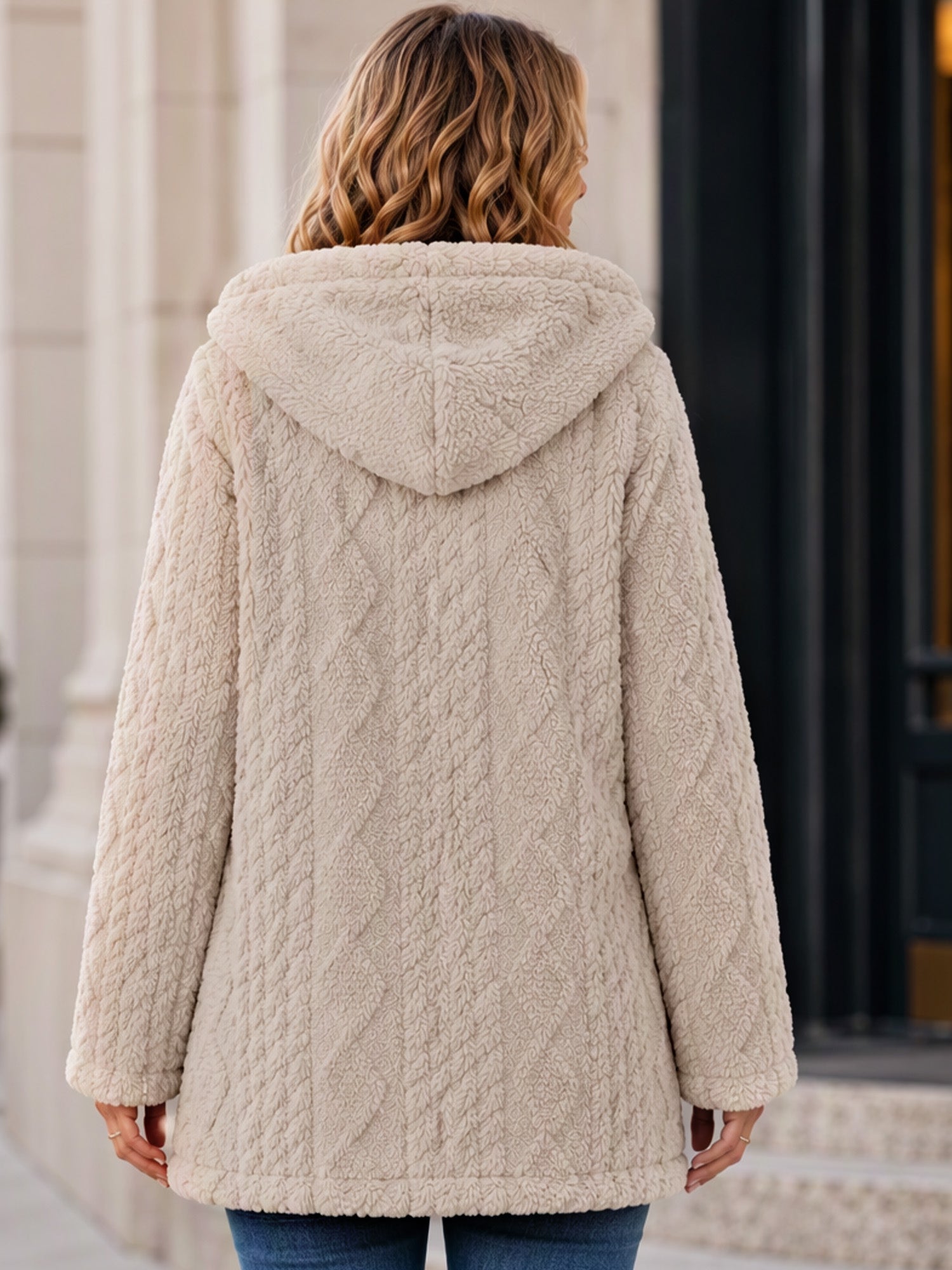 Huvtröja för damer – Mjuk och elegant stickad tröja🧥