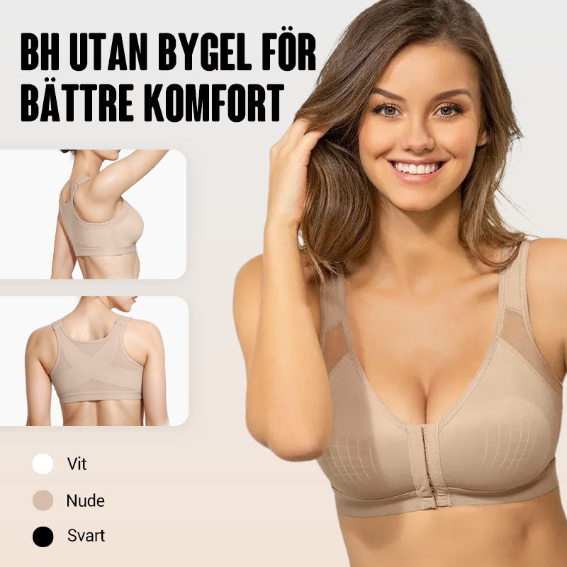 🔥Sista dagen-Köp 1 och få 1 gratis 🔥Den Bekväma Stöd-BH:n Utan Bygel – Perfekt Komfort Hela Dagen