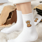 ⏳Tidsbegränsat erbjudande: 50 % rabatt⏰Söta och varma plyschsockor för kvinnor med broderad Highland Cow🐮🧦