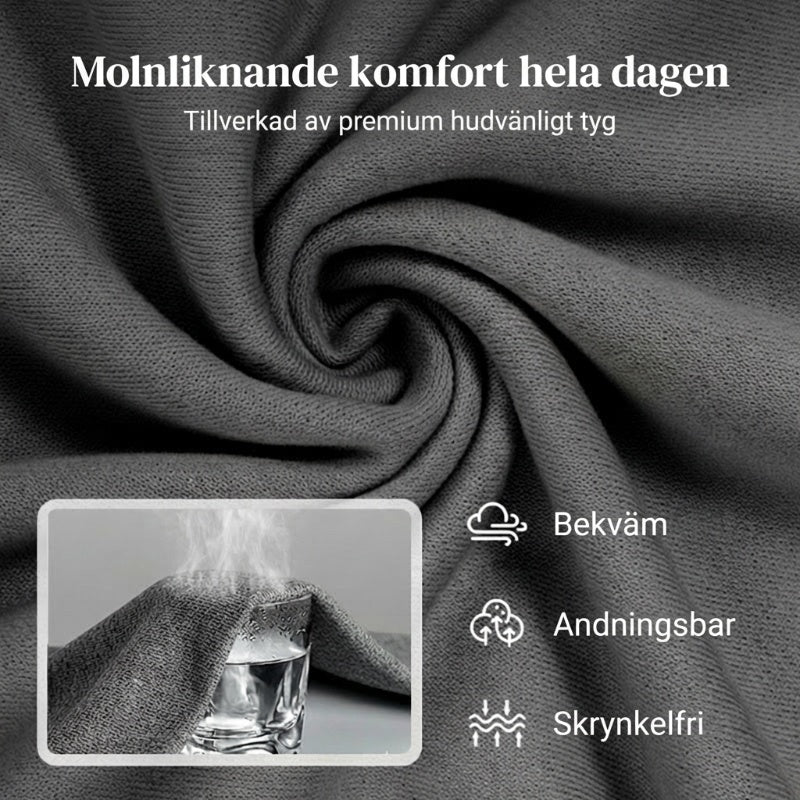 Nya ankomster📦 Avslappnat set med topp och byxor med dragsko för dam