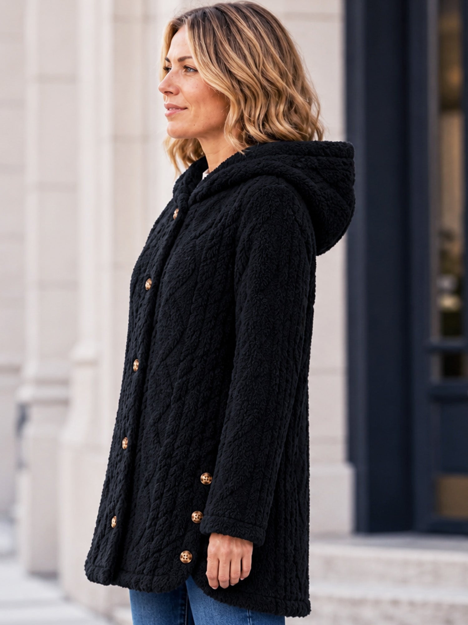 Huvtröja för damer – Mjuk och elegant stickad tröja🧥