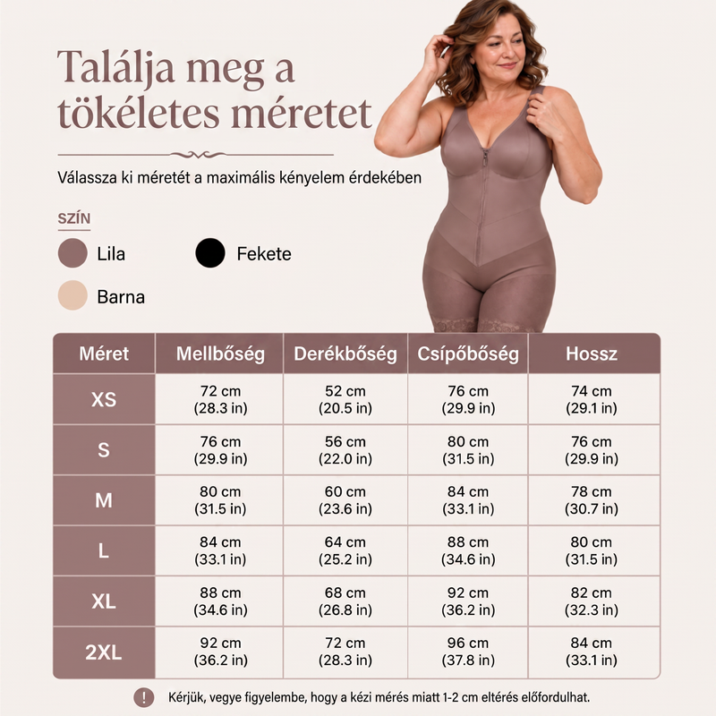 🩱 Női fenékformáló, hasfeszesítő alakformáló ruha – a tökéletes alakért