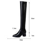 ⏳ Het erbjudande! |Över Knä-Stövlar för Kvinnor – Mjuka Stretchboots med Elegant Passform