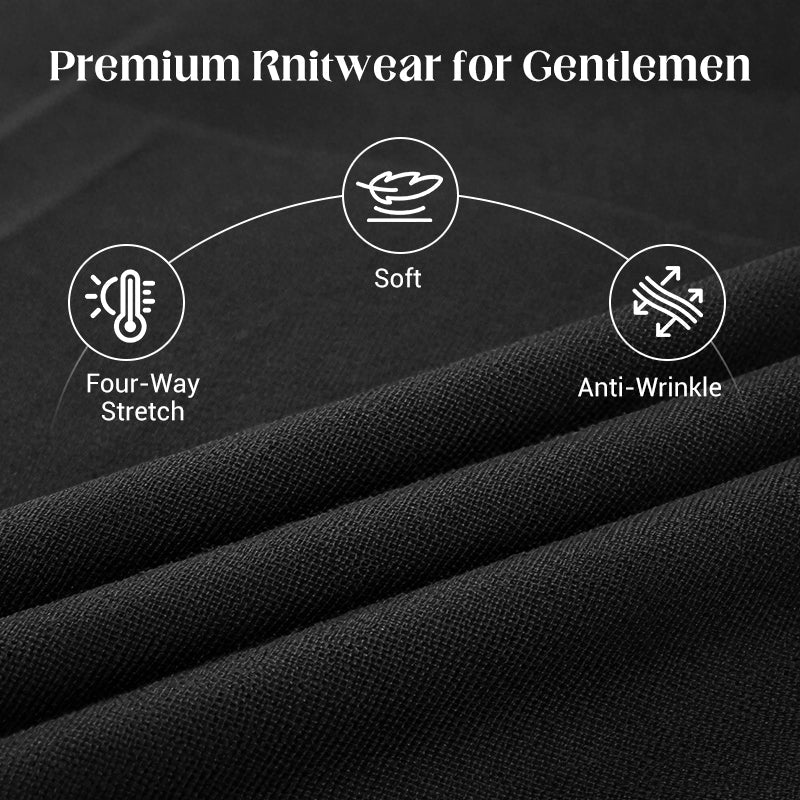 ⏳ Het erbjudande! ⏰ Herrars enfärgade premium-polotröjor 👔