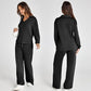 ⏳ Het erbjudande! |💖Dam Tvådelat Set med Långärmad Tröja & Vida Byxor – Elegant Casual Lounge Outfit