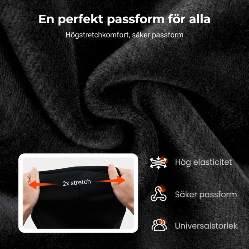 Vinterbalaklava Unisex – Vindskyddande Ansiktsmask med Fleecefoder