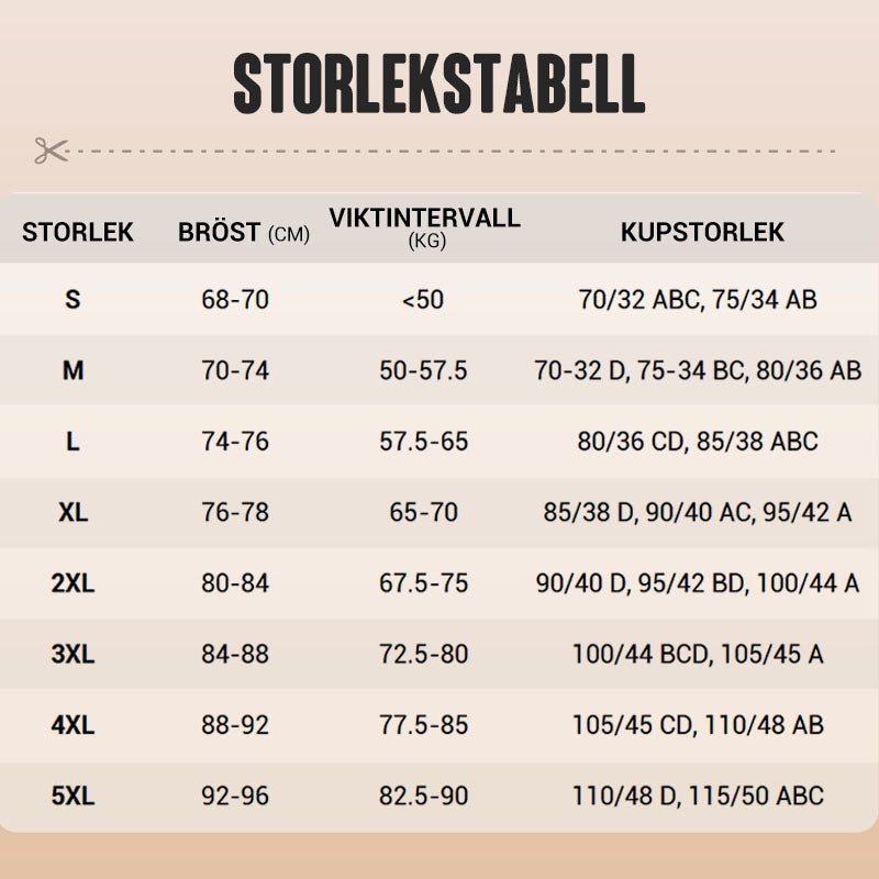 🔥Sista dagen-Köp 1 och få 1 gratis 🔥Den Bekväma Stöd-BH:n Utan Bygel – Perfekt Komfort Hela Dagen