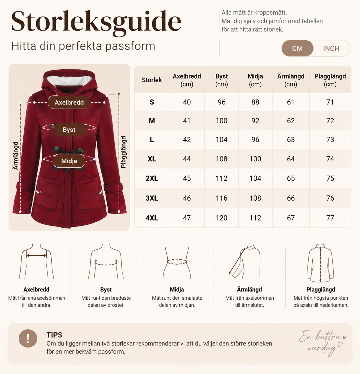 🍂Nya höstnyheter|🧥 Tidlös Höstkappa Med Mjuk Passform & Varm Huva