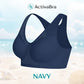 Women’s wire-free bra with wide shoulder straps – Soft and comfortable