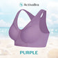 Women’s wire-free bra with wide shoulder straps – Soft and comfortable