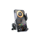 🚗📱 2-in-1 Car Phone Holder & Wireless Charger – 360° Rotation, Strong Grip & Fast Charging 🔋