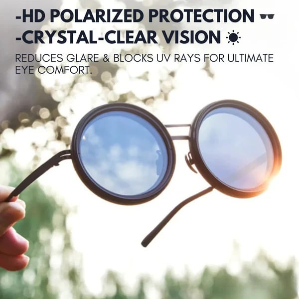 ⏳ Het erbjudande-50% rabatt!🕶️Klassiska Retro Solglasögon med UV400 – Komfort och Skydd för Soliga Dagar