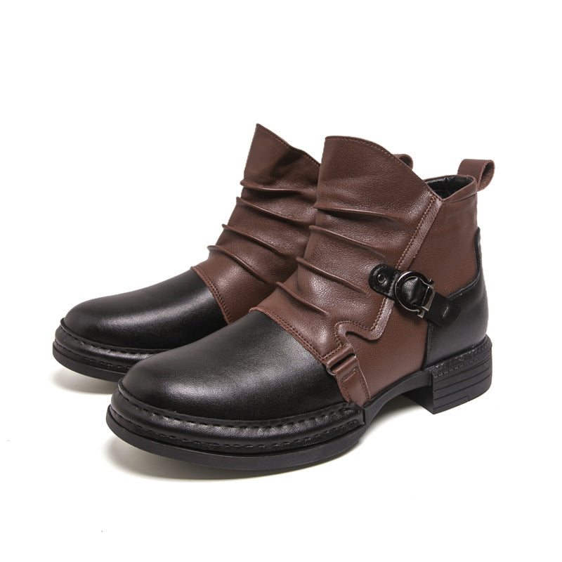 Nyhetserbjudande✨|Klassiska herrboots med dragkedja – tidlös stil och bekväm passform