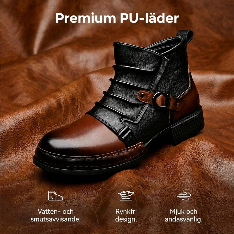 Nyhetserbjudande✨|Klassiska herrboots med dragkedja – tidlös stil och bekväm passform