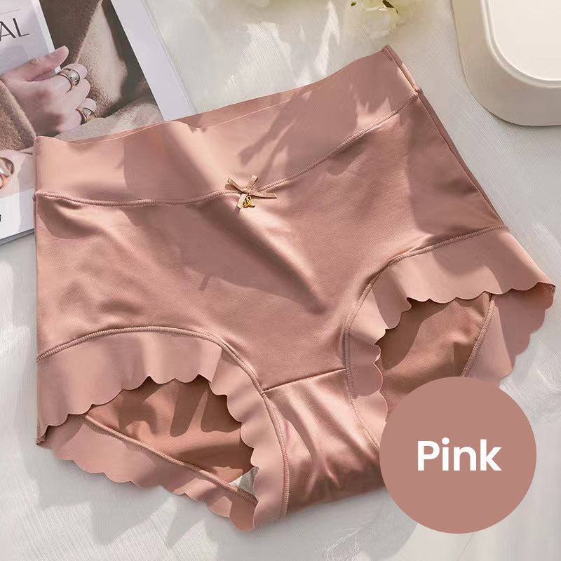 🔥Köp 2 Få 1 Gratis🔥Damunderkläder av mullbärssilke med sömlös design och antibakteriell gren