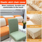 💥Christmas Sale 50% OFF🪑Dining Chair Slipcover Set of 2 ✨Instant holiday upgrade! Refresh your dining space🎄