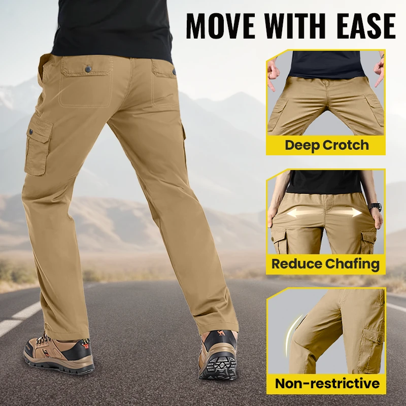 🔥Fri frakt när du köper 2💥Men’s Multi-Pocket Cargo Pants