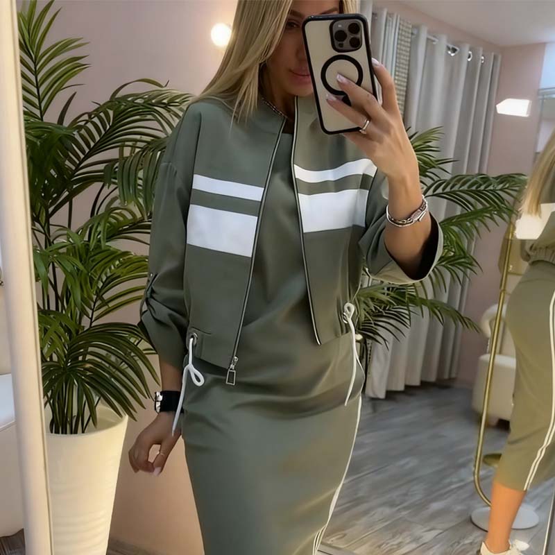 ❄️SISTA DAGENS ERBJUDANDE - 40% RABATT 💖 Elegant damset med klänning – bekväm stil för vardagen