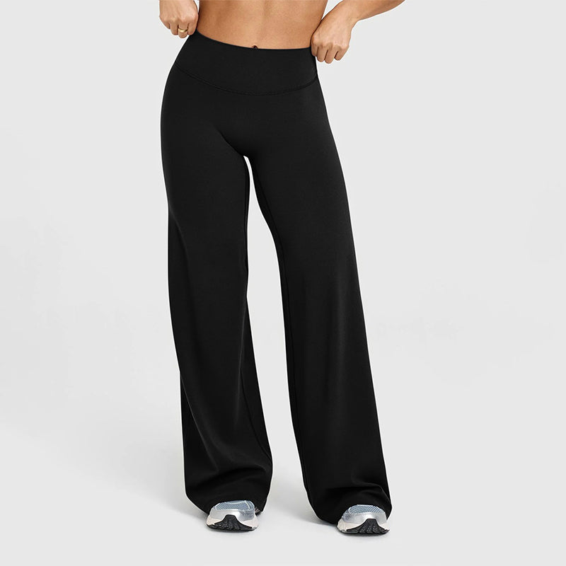 👖 60% RABATT! 🧘 Högmidjade Stretchbyxor – Magkontroll, Ultramjukt Tyg & Perfekt för Träning & Vardag 💪