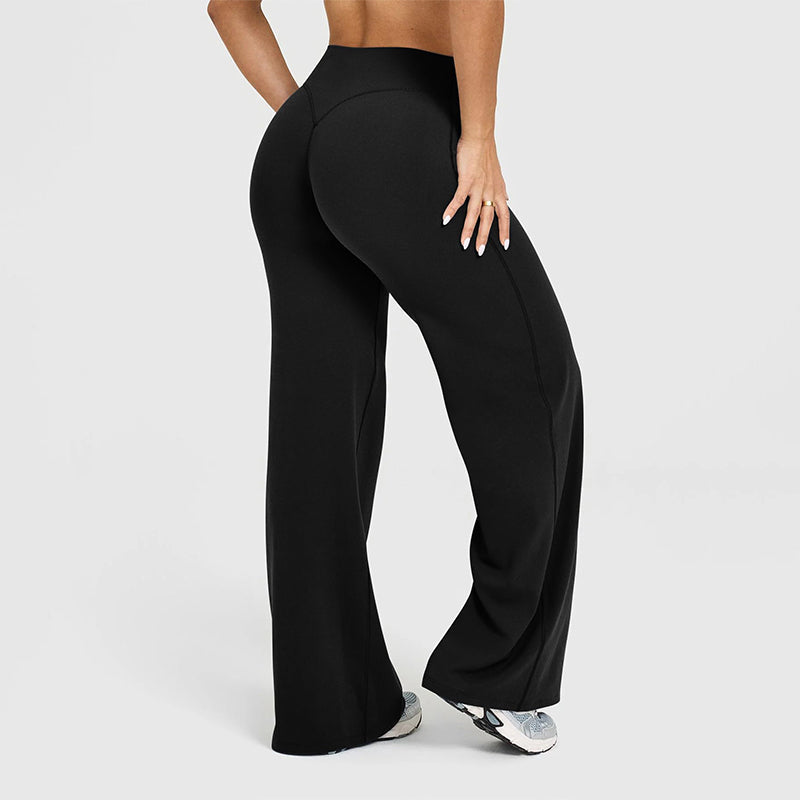 👖 60% RABATT! 🧘 Högmidjade Stretchbyxor – Magkontroll, Ultramjukt Tyg & Perfekt för Träning & Vardag 💪