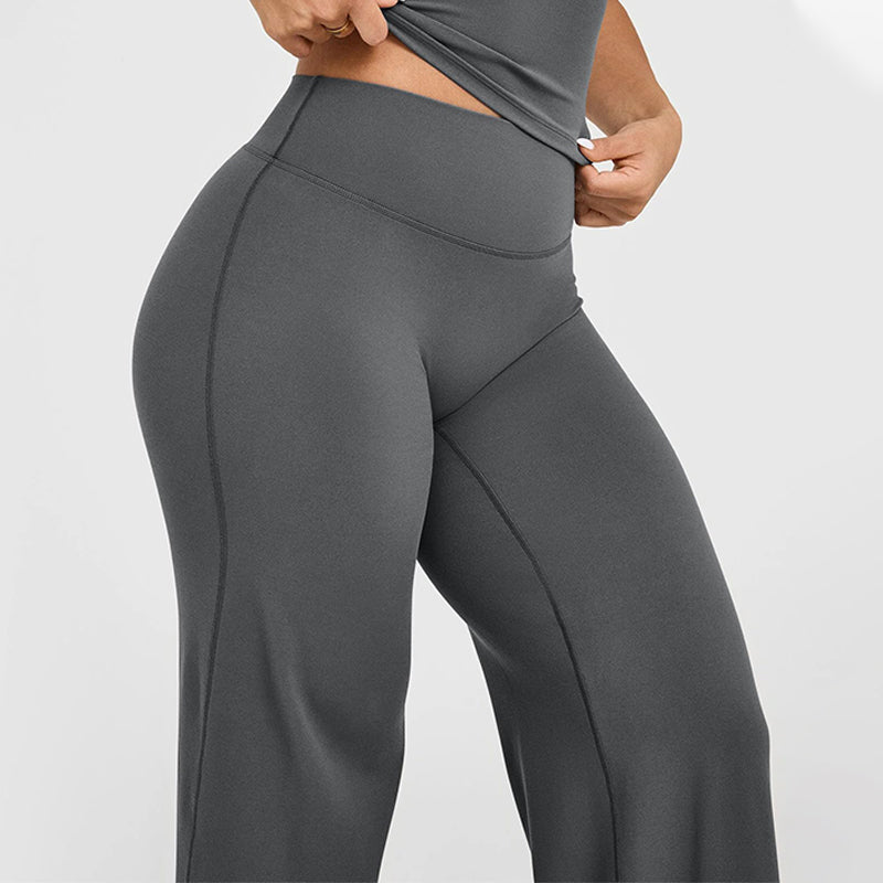 👖 60% RABATT! 🧘 Högmidjade Stretchbyxor – Magkontroll, Ultramjukt Tyg & Perfekt för Träning & Vardag 💪