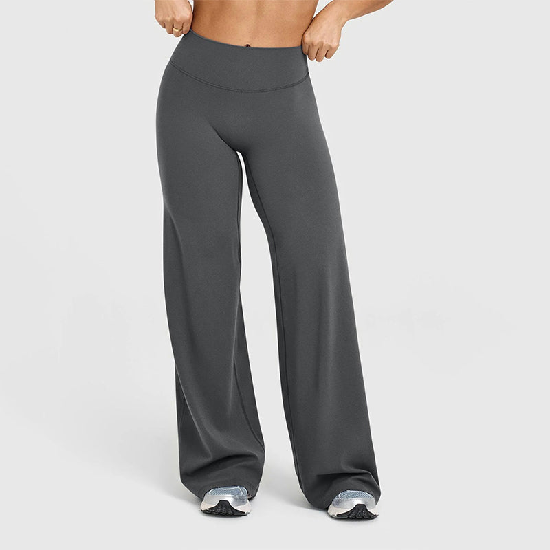 👖 60% RABATT! 🧘 Högmidjade Stretchbyxor – Magkontroll, Ultramjukt Tyg & Perfekt för Träning & Vardag 💪