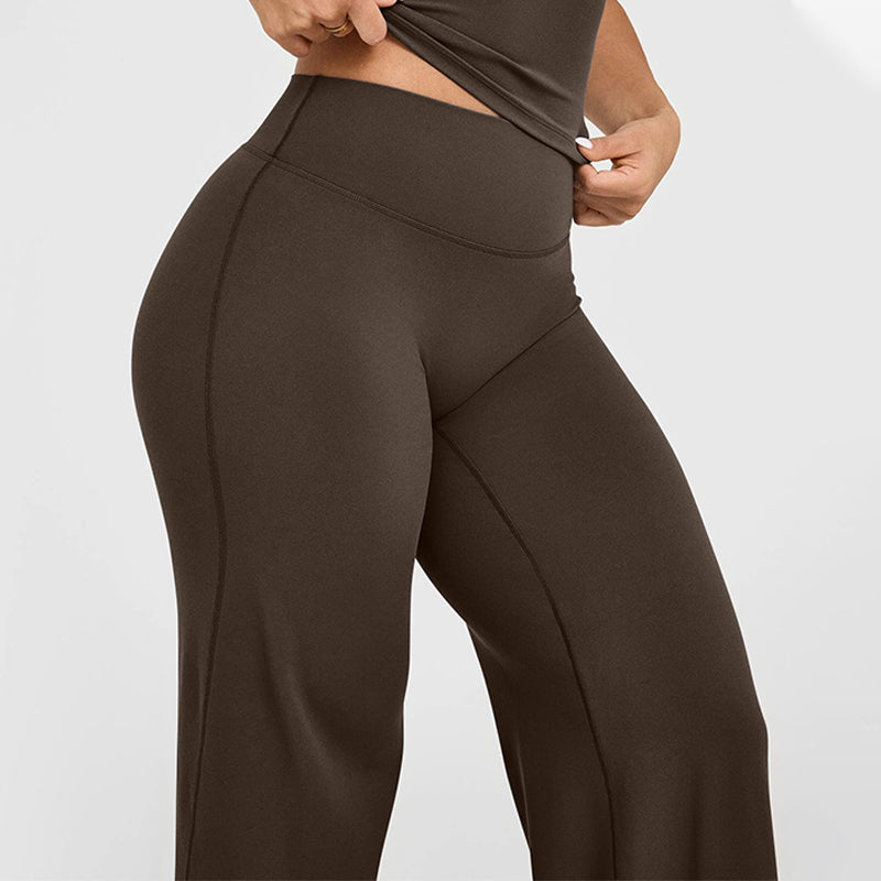 👖 60% RABATT! 🧘 Högmidjade Stretchbyxor – Magkontroll, Ultramjukt Tyg & Perfekt för Träning & Vardag 💪