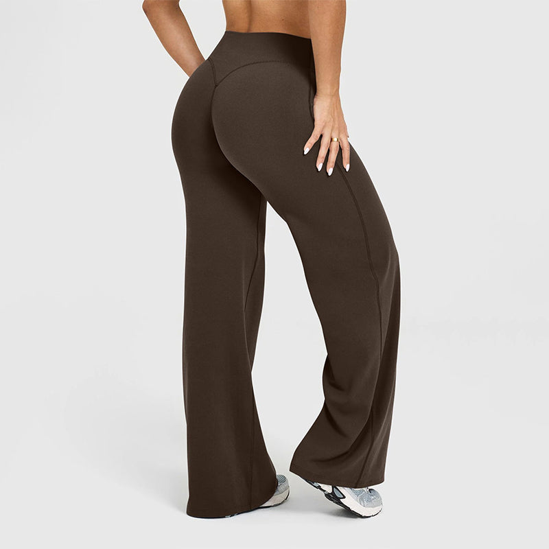 👖 60% RABATT! 🧘 Högmidjade Stretchbyxor – Magkontroll, Ultramjukt Tyg & Perfekt för Träning & Vardag 💪