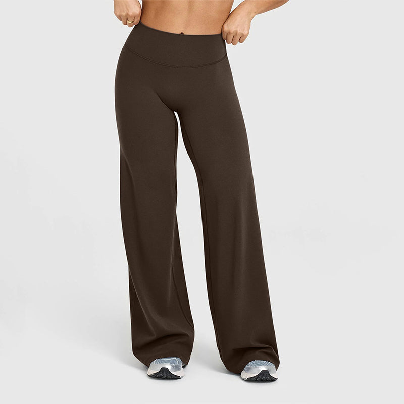 👖 60% RABATT! 🧘 Högmidjade Stretchbyxor – Magkontroll, Ultramjukt Tyg & Perfekt för Träning & Vardag 💪