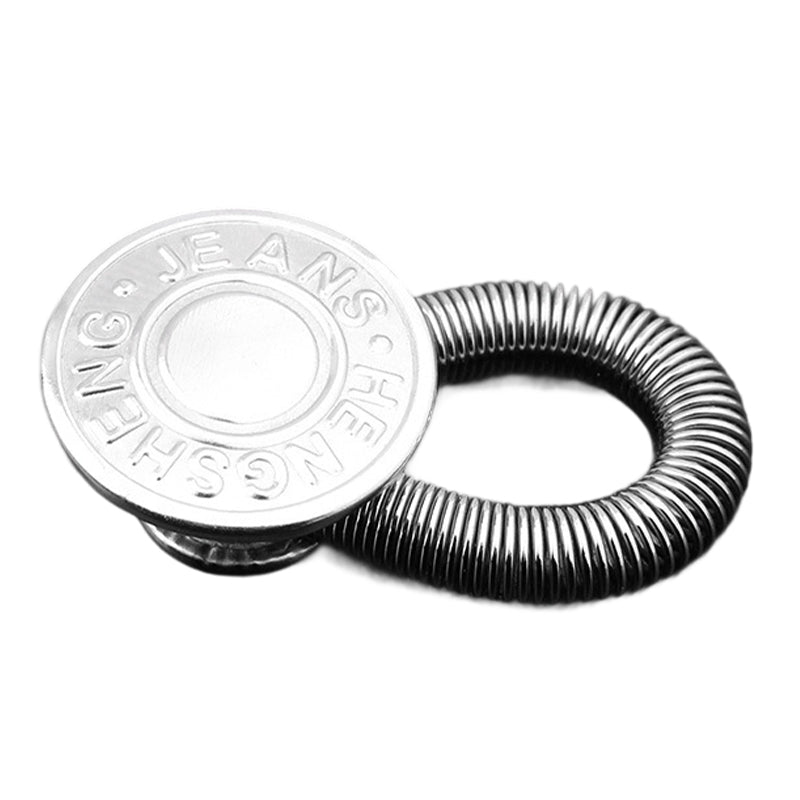 ⏳Begränsad tid 50 % rabatt⏰Fjäderbelastad metallknapp för midjeförlängning till jeans🔩👖