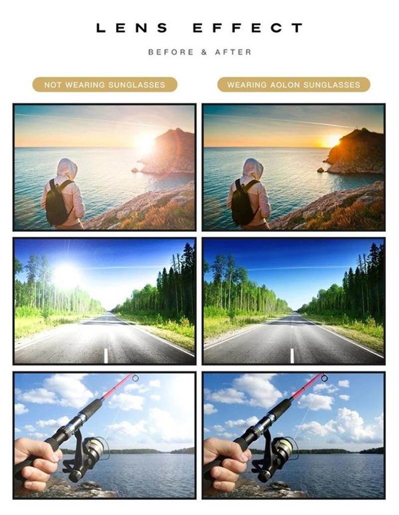 ⏰ Endast nu 50% rabatt!🔥2026 Fotokroma solglasögon med polariserade och antibländande glas (50% REA)