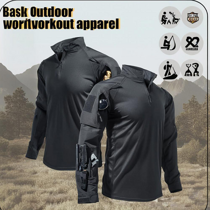 🧗35% RABATT 🎒 | HERR Outdoor Jacka med Fickor – Komfortabel Träningsjacka för Vandring & Friluftsliv