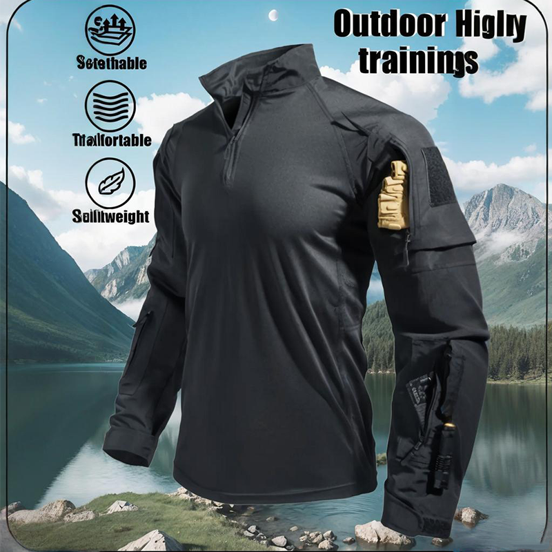 🧗35% RABATT 🎒 | HERR Outdoor Jacka med Fickor – Komfortabel Träningsjacka för Vandring & Friluftsliv