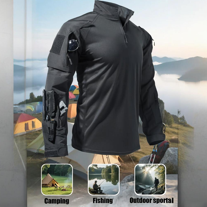 🧗35% RABATT 🎒 | HERR Outdoor Jacka med Fickor – Komfortabel Träningsjacka för Vandring & Friluftsliv