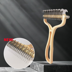 2-in-1 Pet Dematting & Deshedding Comb