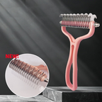 2-in-1 Pet Dematting & Deshedding Comb