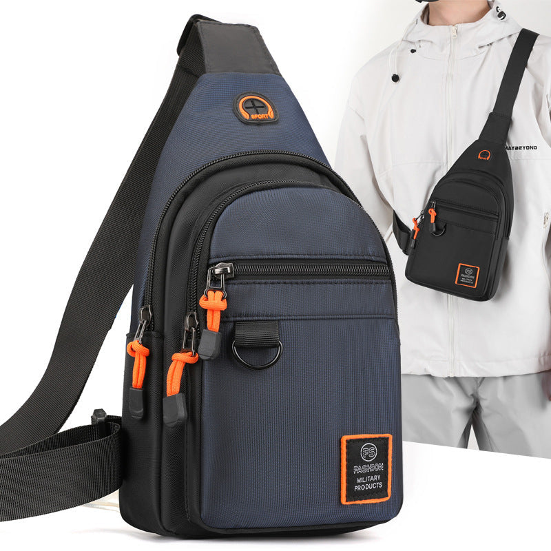 ⏰️50% Rabatt – Endast denna vecka!🎒✨ Vattentät crossbody-väska med flera fickor – smart förvaring, justerbar rem, hörlursuttag 🌧️
