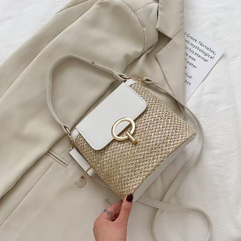 👜 50 % RABATT NU! 🌾 Damstråhatt – handflätad, lätt & 3 bärstilar – perfekt för sommaren ✨