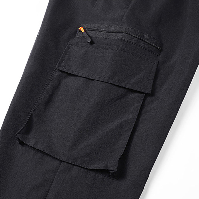 Bästsäljare🔥 👖 Cargobyxor med flera fickor och justerbar dragsko – rak passform för vardag och äventyr