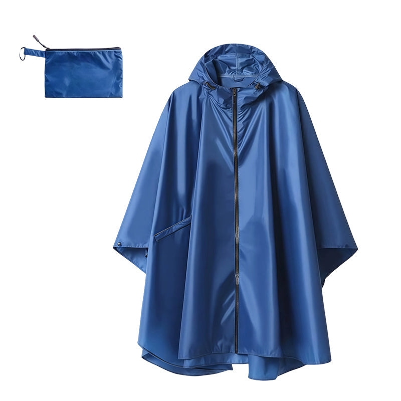 🎉NYHETER 2026✨|Unisex Vattentät Lätt Huvad Regnponcho