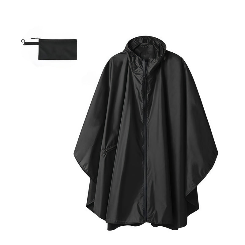 🎉NYHETER 2026✨|Unisex Vattentät Lätt Huvad Regnponcho