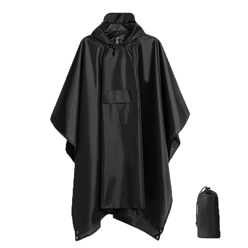 🎉NYHETER 2026✨|Unisex Vattentät Lätt Huvad Regnponcho