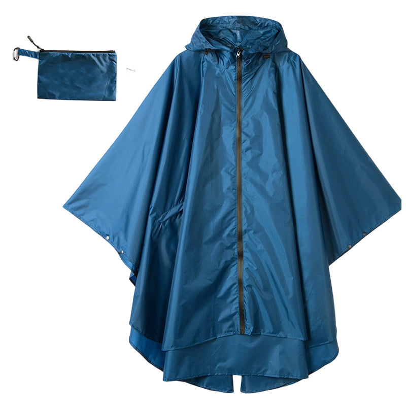 🎉NYHETER 2026✨|Unisex Vattentät Lätt Huvad Regnponcho